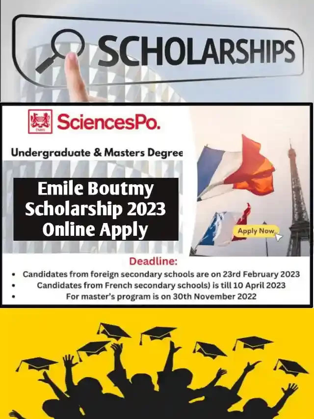 Emile Boutmy Scholarship 2023 Online Apply