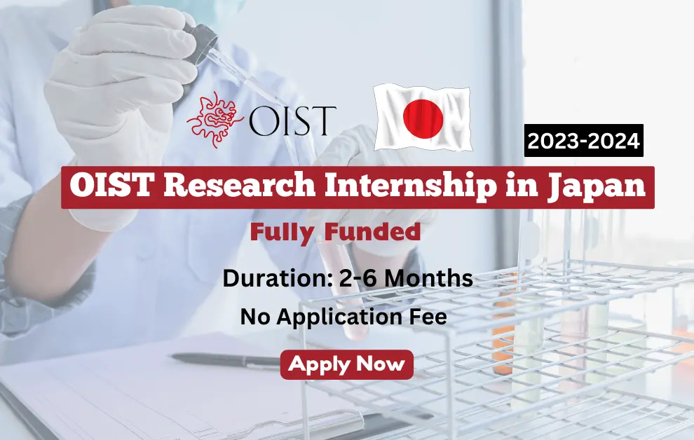 OIST Research Internship Program 2023 Online Apply
